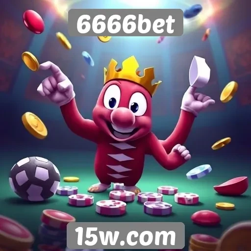 Variedade de jogos disponíveis na plataforma 6666bet